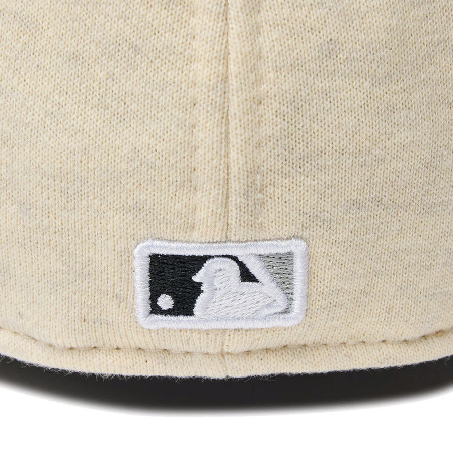 59FIFTY MLB Oatmeal Heather シカゴ・ホワイトソックス オートミール ブラックバイザー