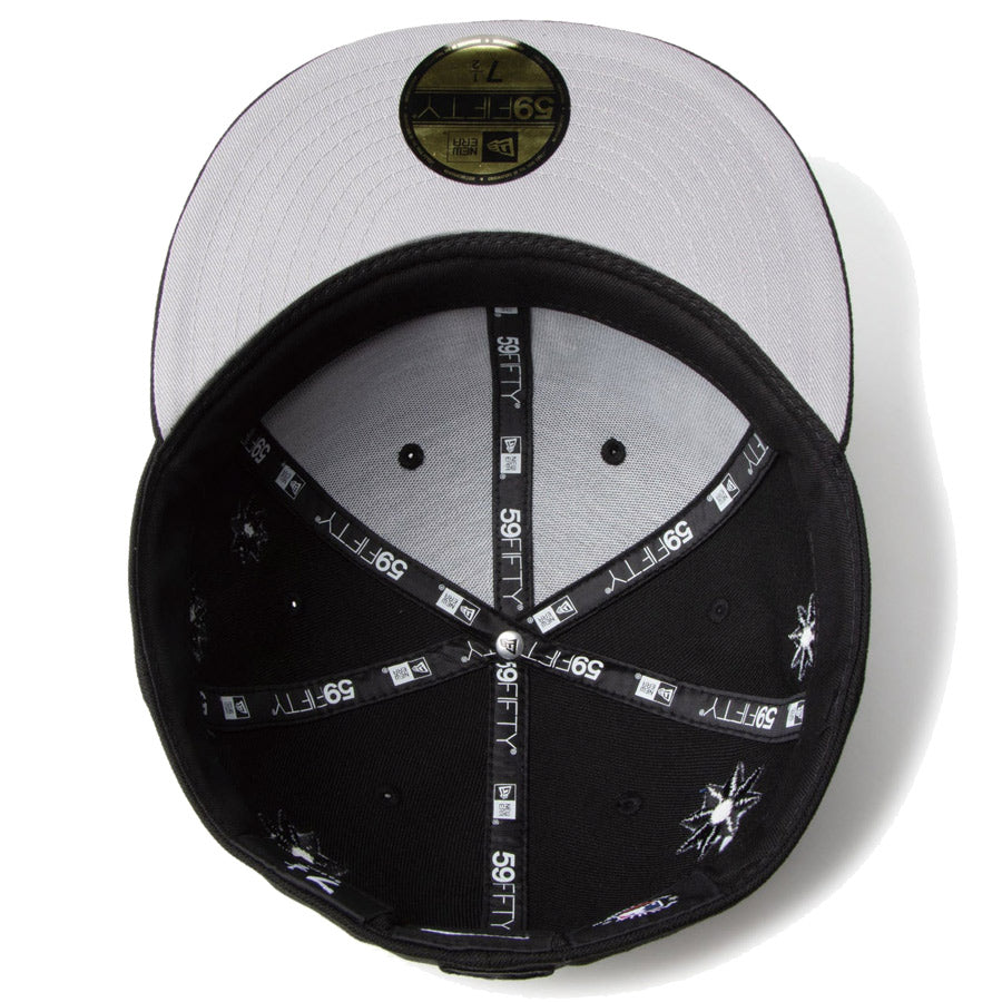 59FIFTY Flower Embroidery ニューヨーク・ヤンキース ブラック