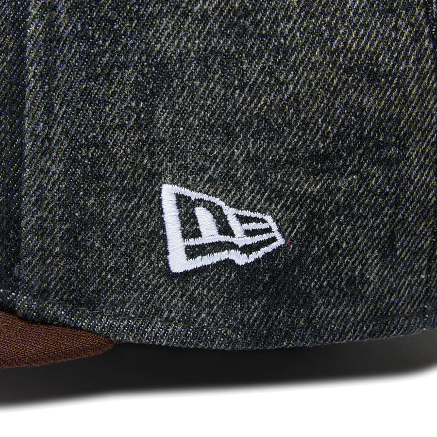 59FIFTY MLB Denim 2-Tone サンディエゴ・パドレス ウォッシュド ブラックデニム