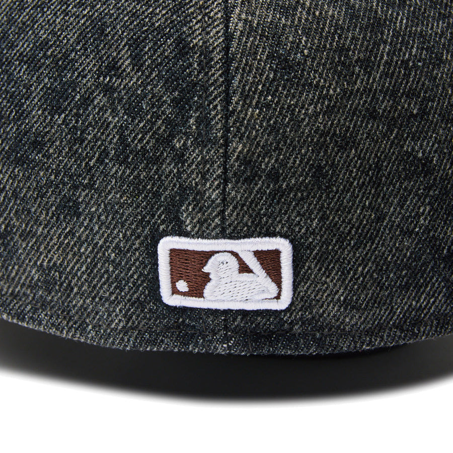 59FIFTY MLB Denim 2-Tone サンディエゴ・パドレス ウォッシュド ブラックデニム