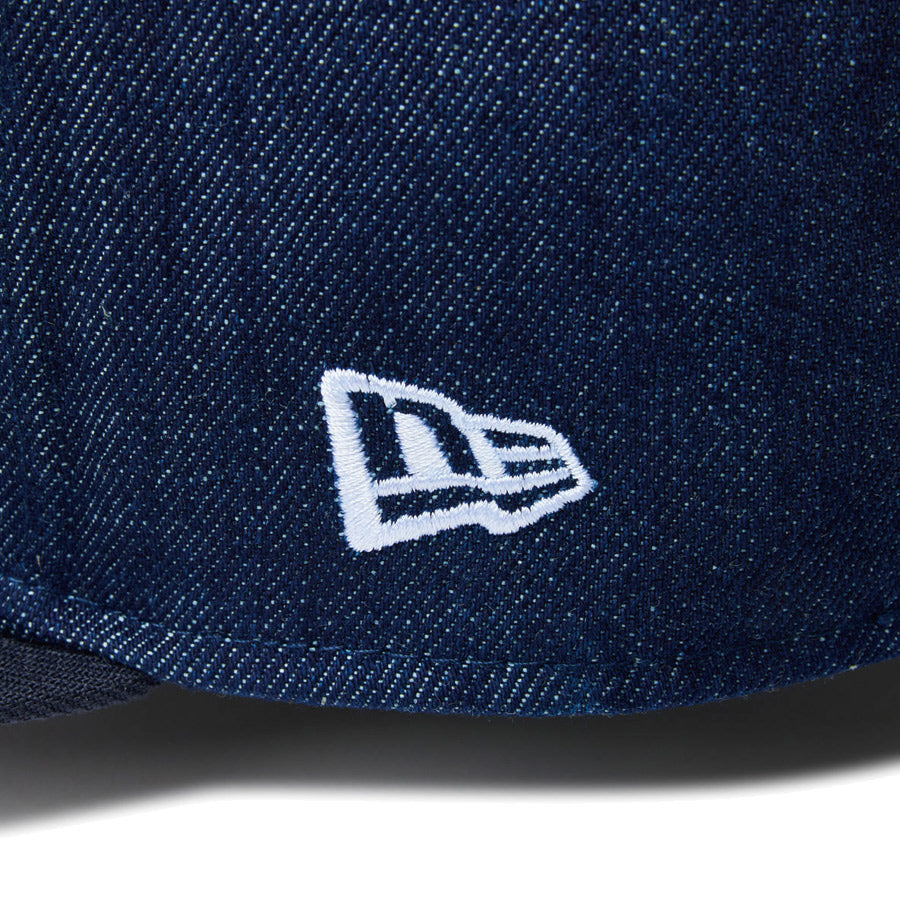 59FIFTY MLB Denim 2-Tone ニューヨーク・ヤンキース インディゴデニム ネイビーバイザー