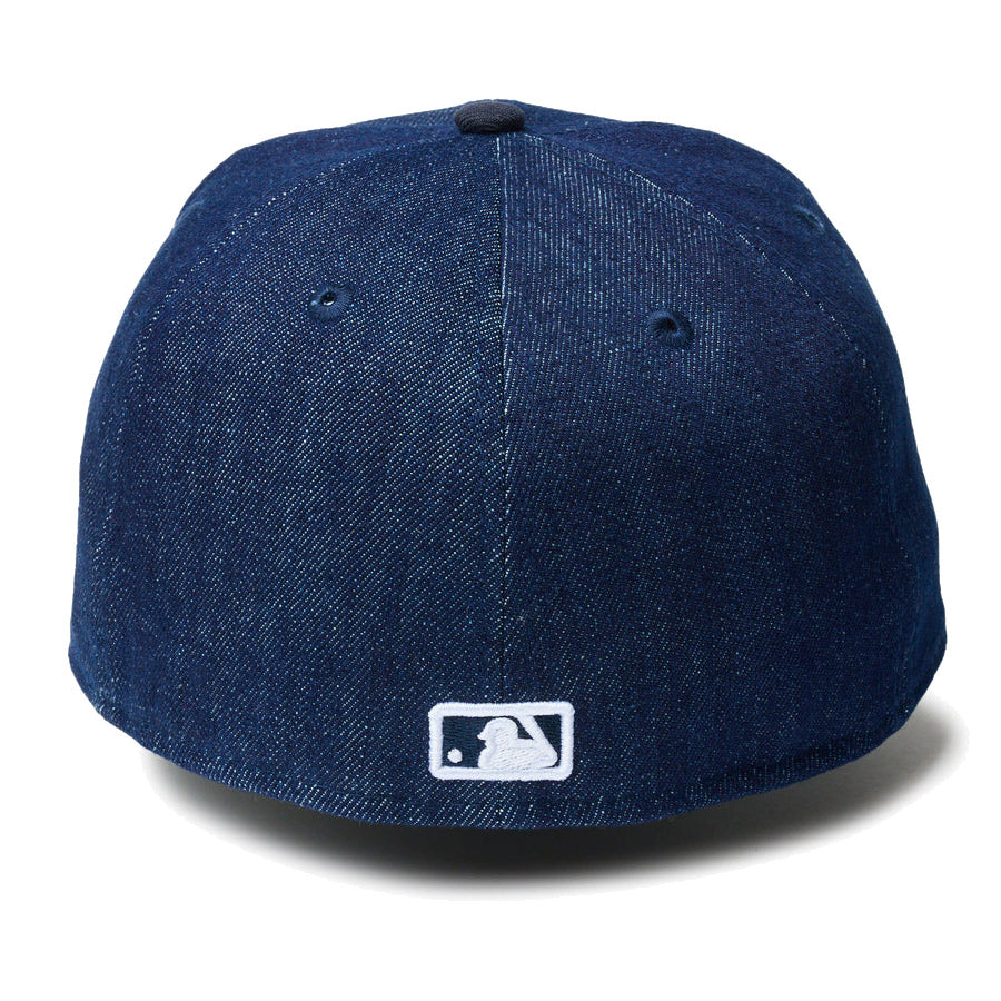 59FIFTY MLB Denim 2-Tone ニューヨーク・ヤンキース インディゴデニム ネイビーバイザー