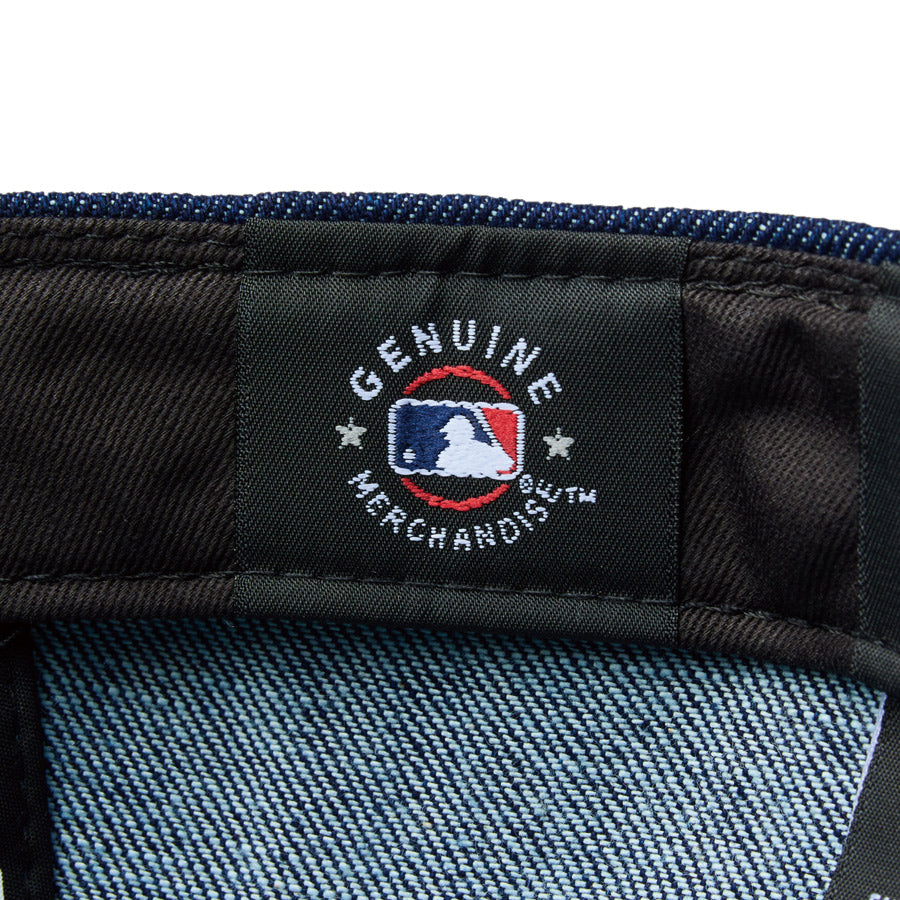 59FIFTY MLB Denim 2-Tone ニューヨーク・ヤンキース インディゴデニム ネイビーバイザー