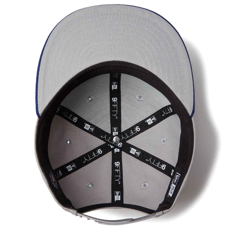 Youth 9FIFTY MLB Taping ロサンゼルス・ドジャース グレー/ダークロイヤル