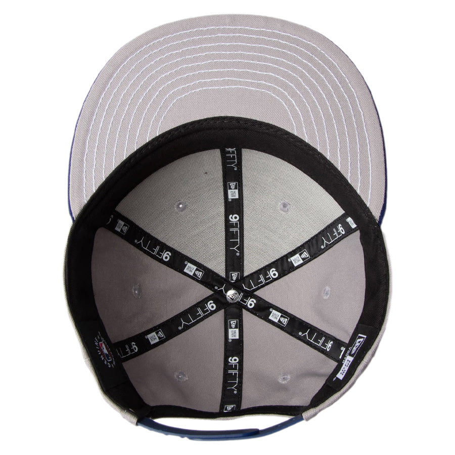 Youth 9FIFTY Duck Canvas ロサンゼルス・ドジャース グレー/ダークロイヤル