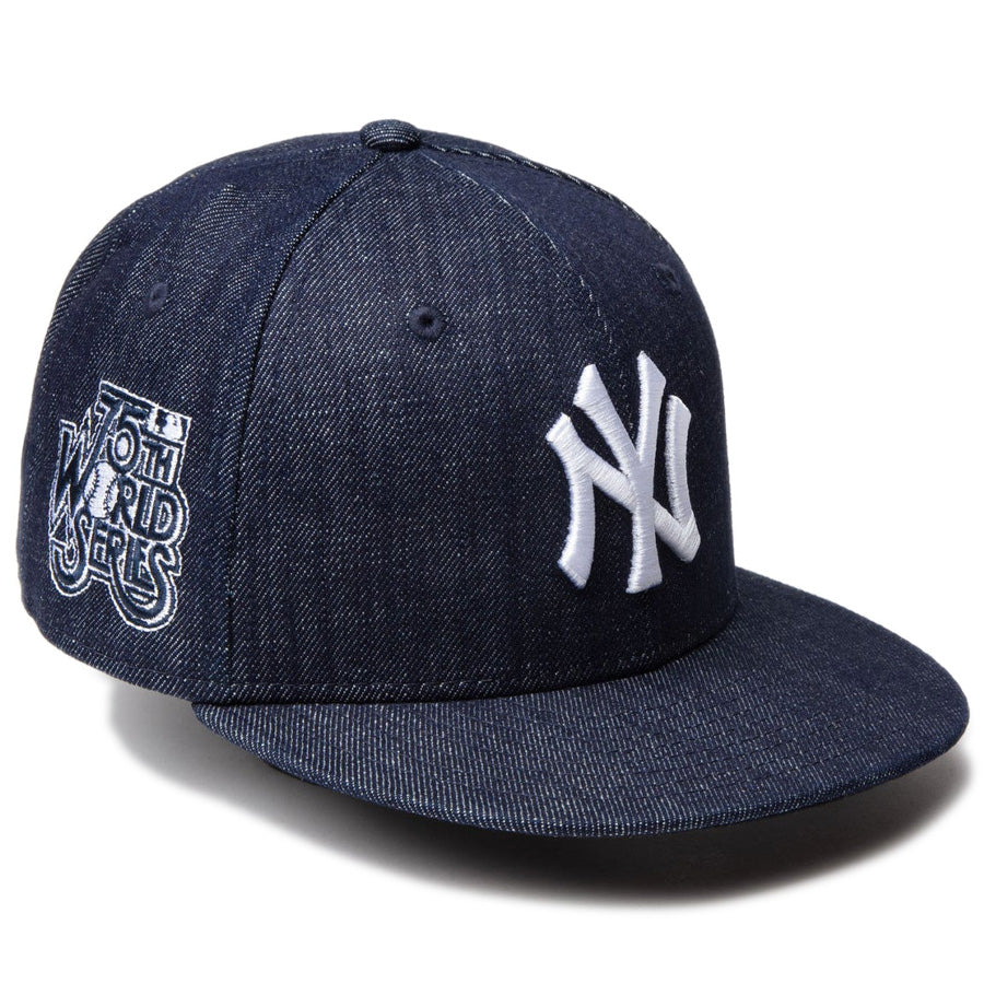 Youth 9FIFTY Denim ニューヨーク・ヤンキース ワールドシリーズサイドパッチ インディゴデニム