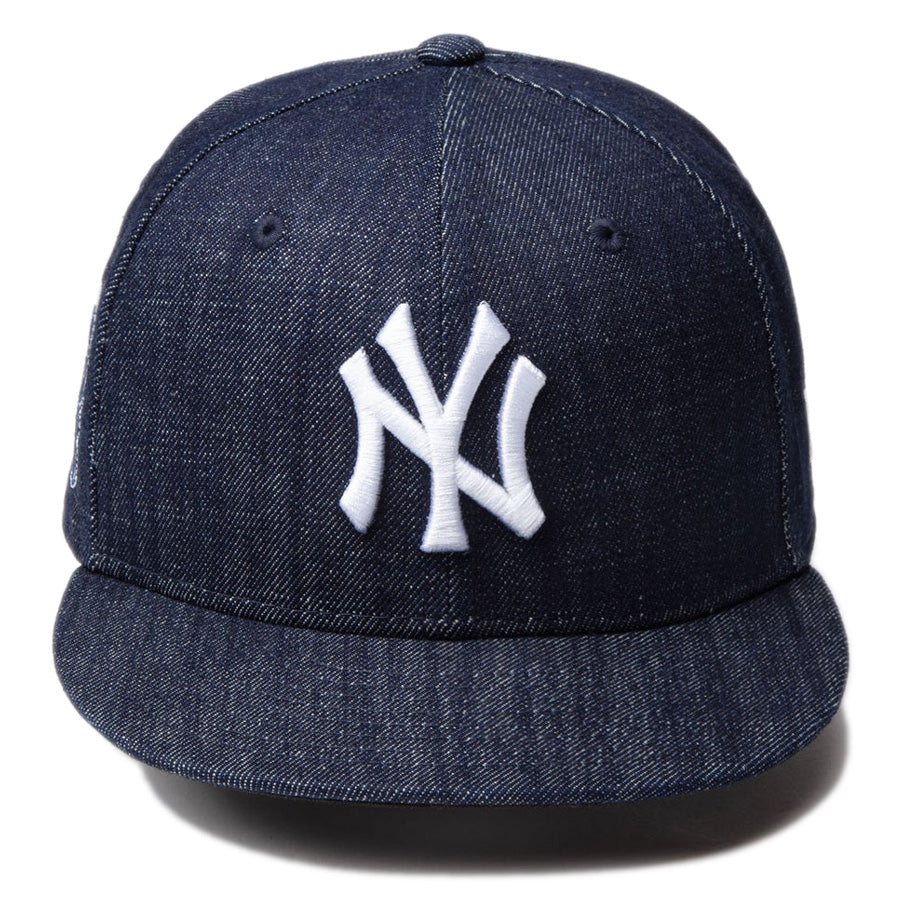 Youth 9FIFTY Denim ニューヨーク・ヤンキース ワールドシリーズサイドパッチ インディゴデニム