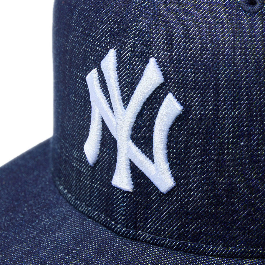 Youth 9FIFTY Denim ニューヨーク・ヤンキース ワールドシリーズサイドパッチ インディゴデニム