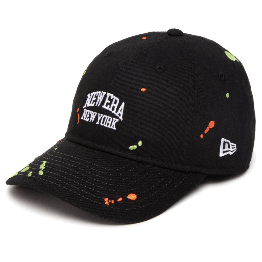 Youth 9TWENTY Splash Embroidery NEW ERA NEW YORK ブラック