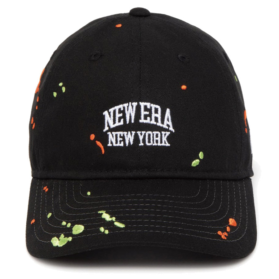 Youth 9TWENTY Splash Embroidery NEW ERA NEW YORK ブラック