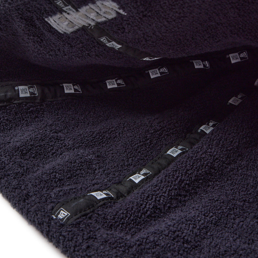 サウナハット Sauna Hat パイル ワードマークロゴ ネイビー