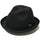 ニットフェドーラ Knit Fedora ブラック ゴールドメタルフラッグ