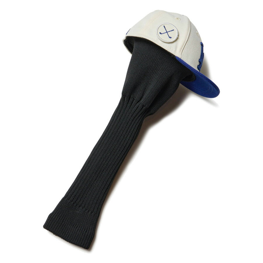 【ゴルフ】ヘッドカバー ロサンゼルス・ドジャース クロームホワイト×ダークロイヤル フェアウェイウッド用