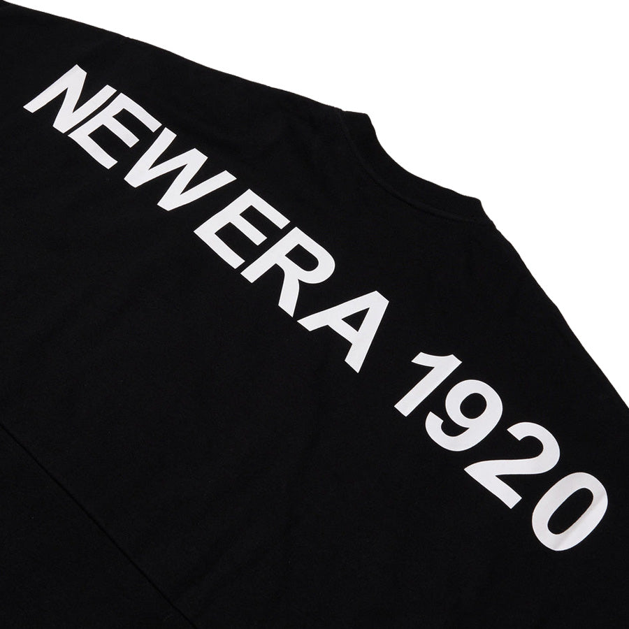 半袖 オーバーサイズド ドロップショルダー Tシャツ New Era 1920 ブラック