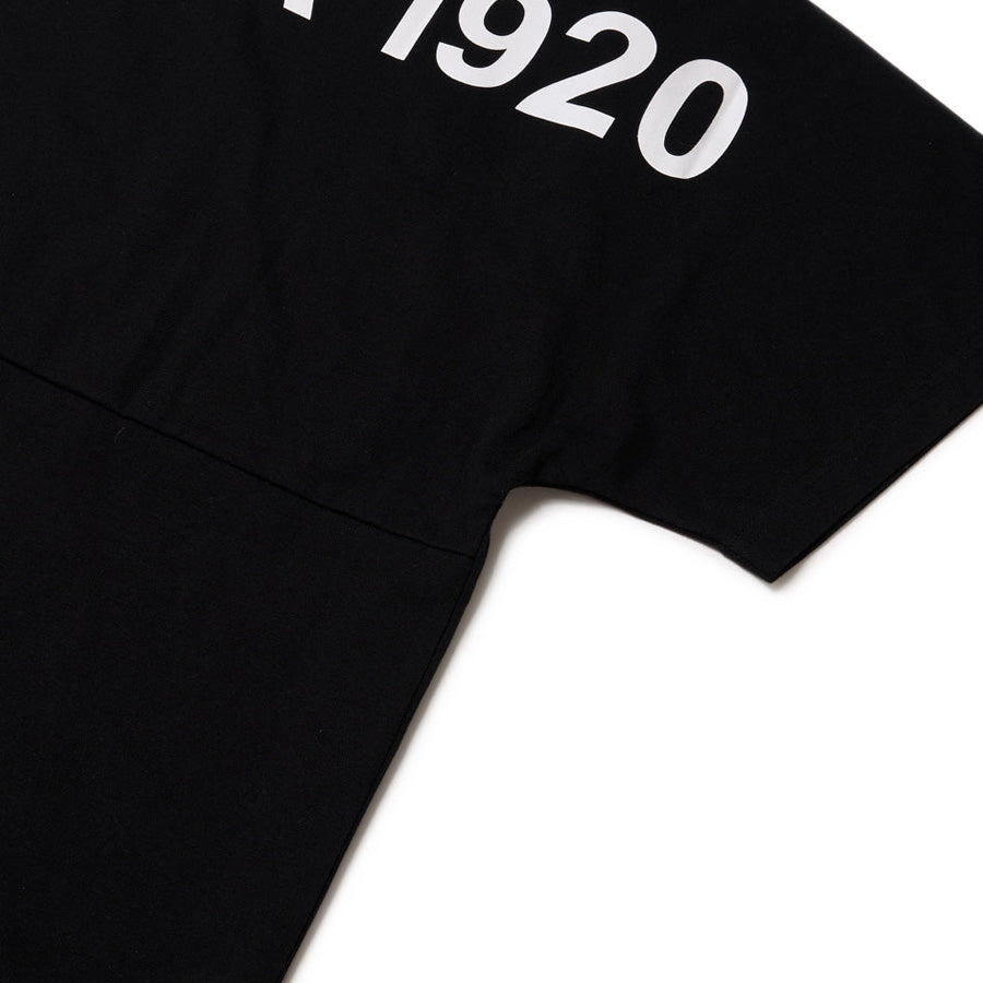 半袖 オーバーサイズド ドロップショルダー Tシャツ New Era 1920 ブラック