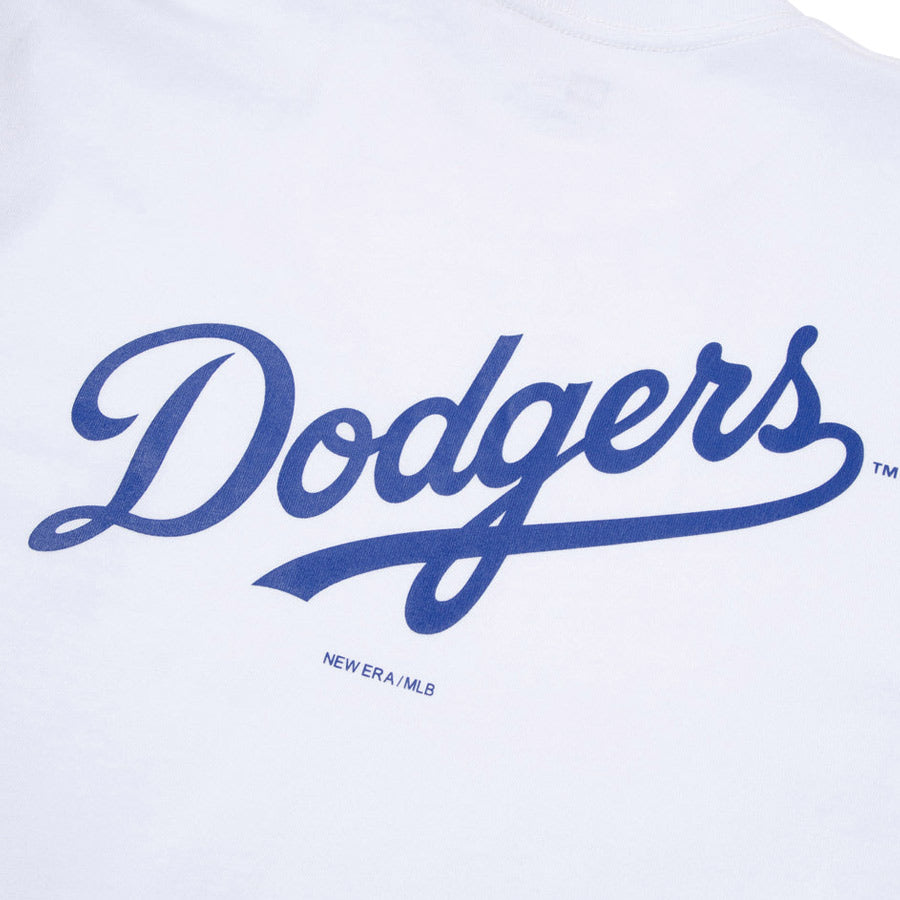 半袖 コットン Tシャツ ロサンゼルス・ドジャース ホワイト レギュラーフィット
