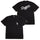 半袖 コットン Tシャツ ロサンゼルス・ドジャース ブラック レギュラーフィット