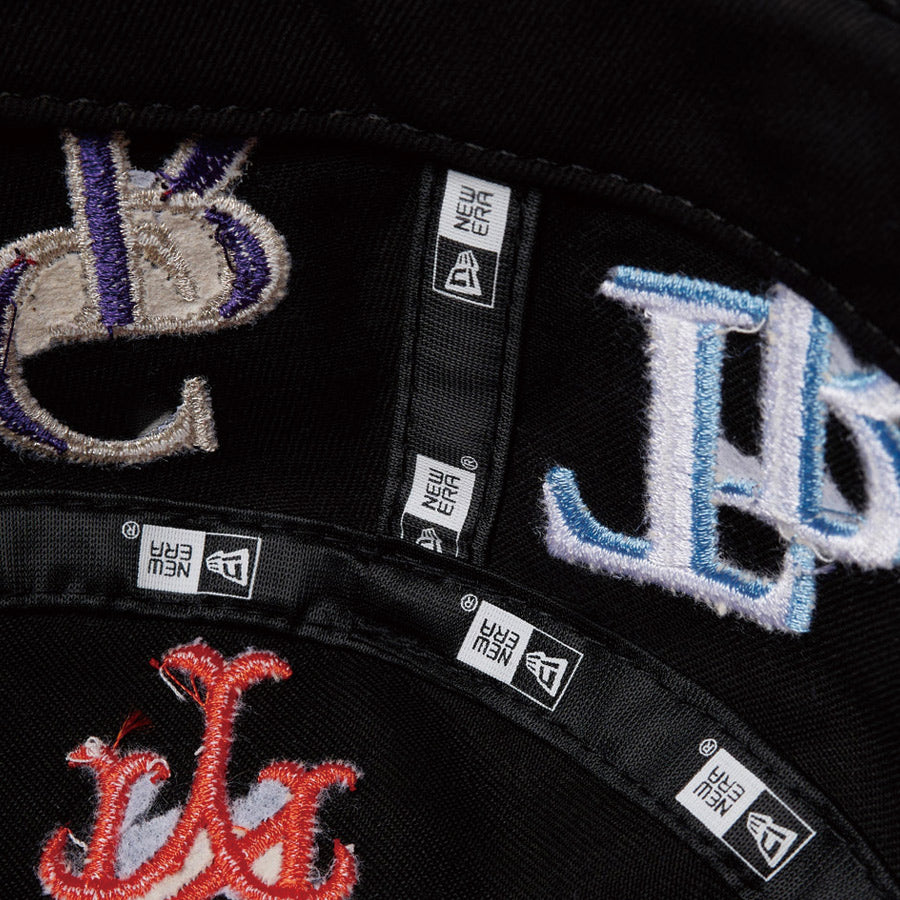 バケット01 Team Logo Allover MLB ブラック