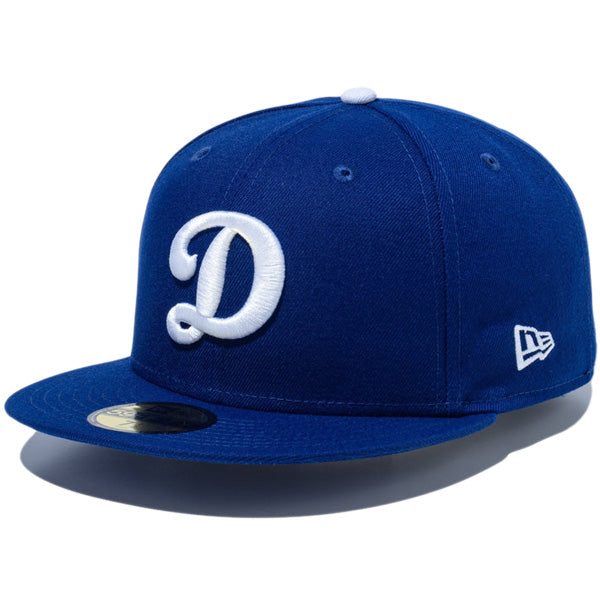 59FIFTY ロサンゼルス・ドジャース Dロゴ ダークロイヤル × ホワイト