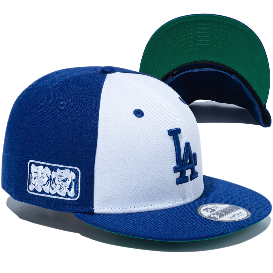 9FIFTY MLB TOKYO SERIES 2025 ロサンゼルス・ドジャース 東京サイドパッチ ホワイト/ダークロイヤル