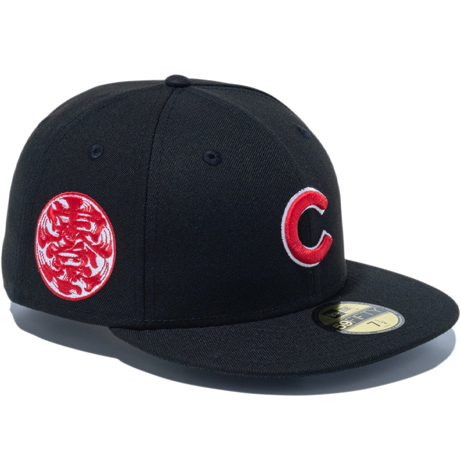 59FIFTY MLB TOKYO SERIES 2025 シカゴ・カブス 東京サイドパッチ ブラック