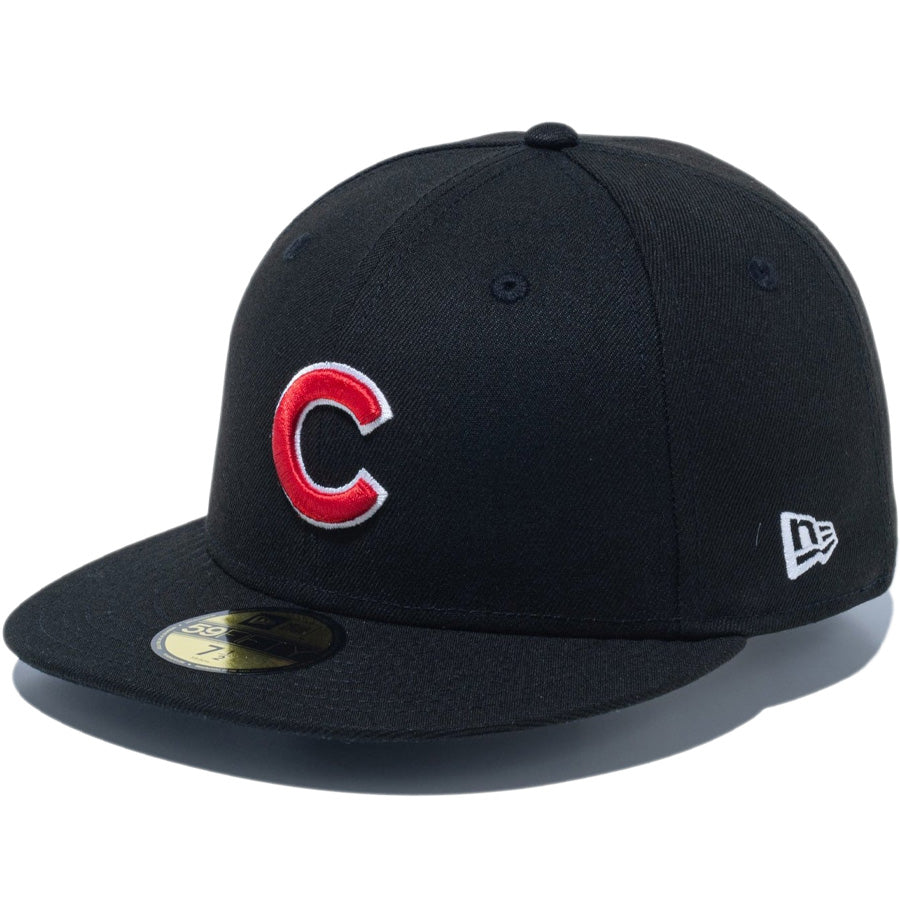 59FIFTY MLB TOKYO SERIES 2025 シカゴ・カブス 東京サイドパッチ ブラック