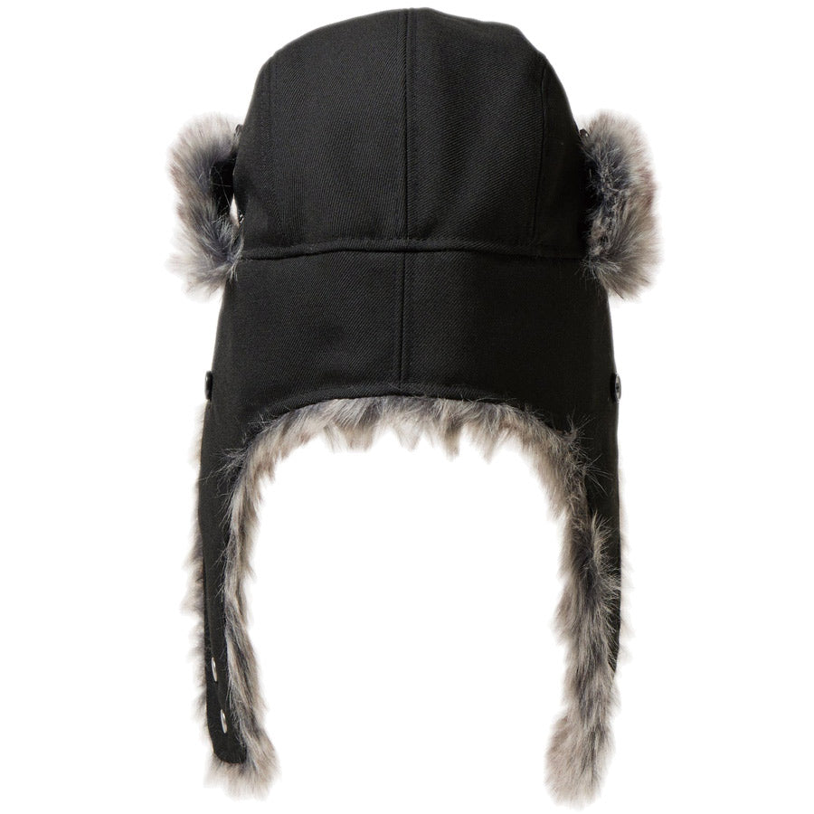 トラッパー ウール ブラック