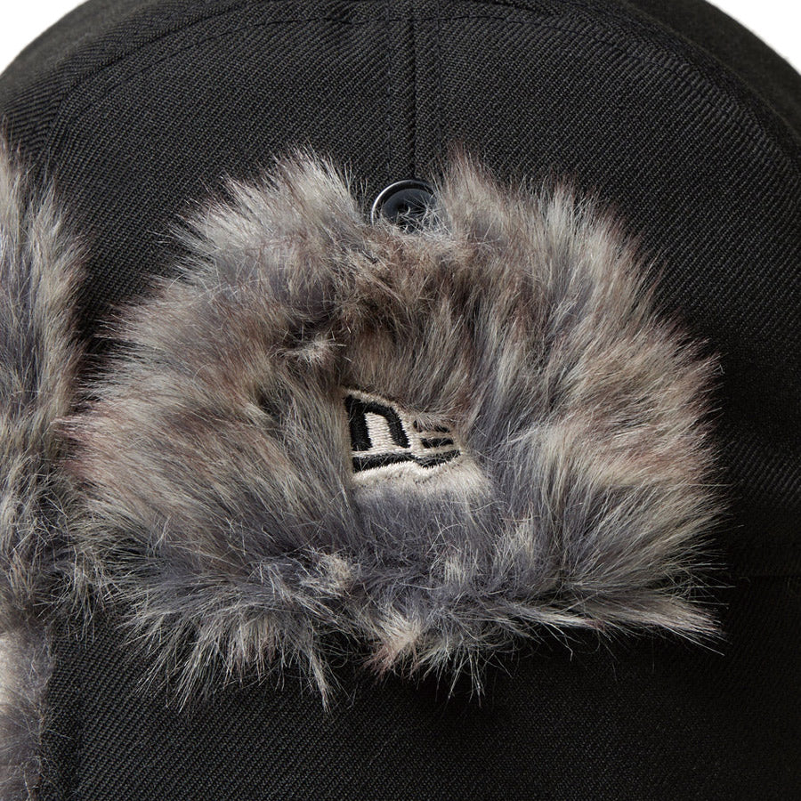 トラッパー ウール ブラック