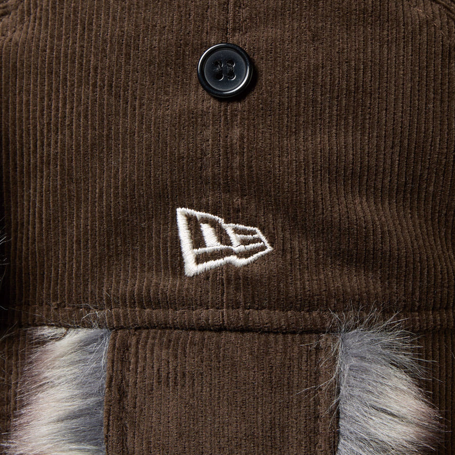 トラッパー コーデュロイ ロサンゼルス・ドジャース ウォルナット