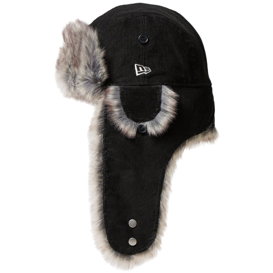 トラッパー コーデュロイ ブラック