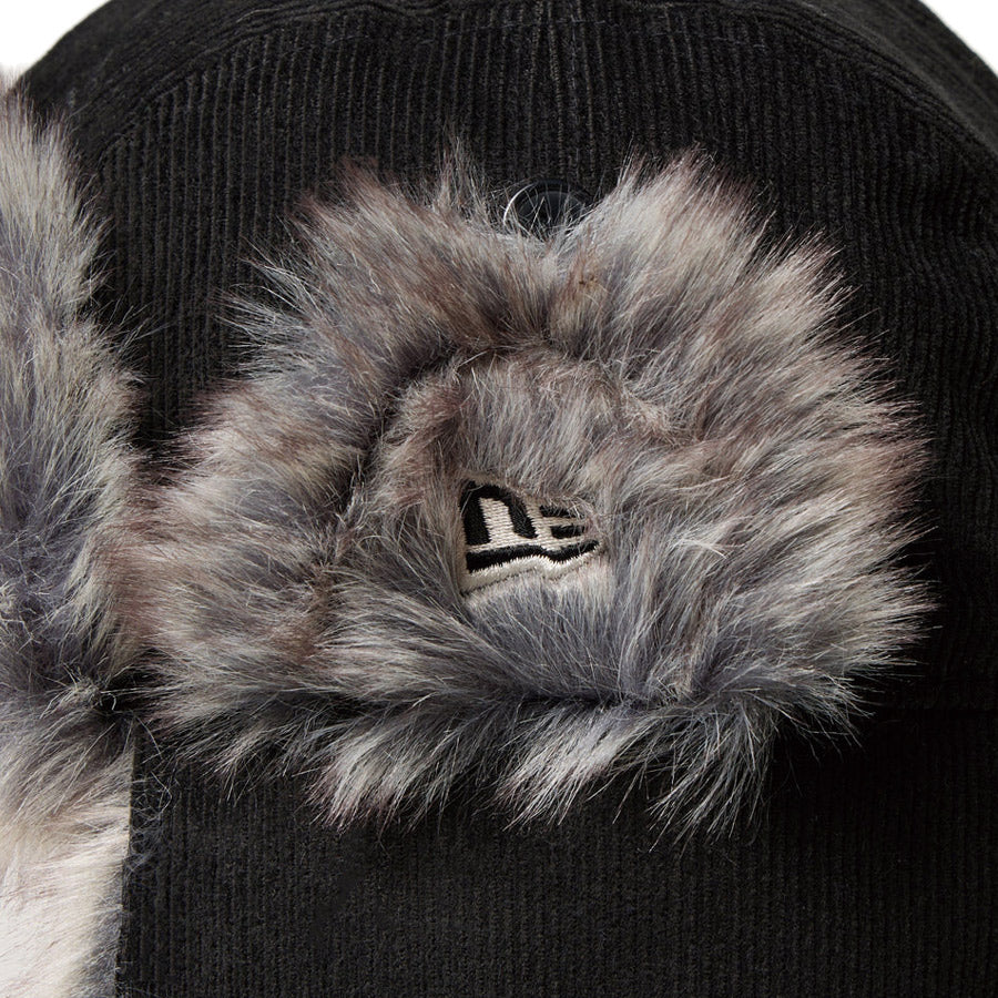 トラッパー コーデュロイ ブラック