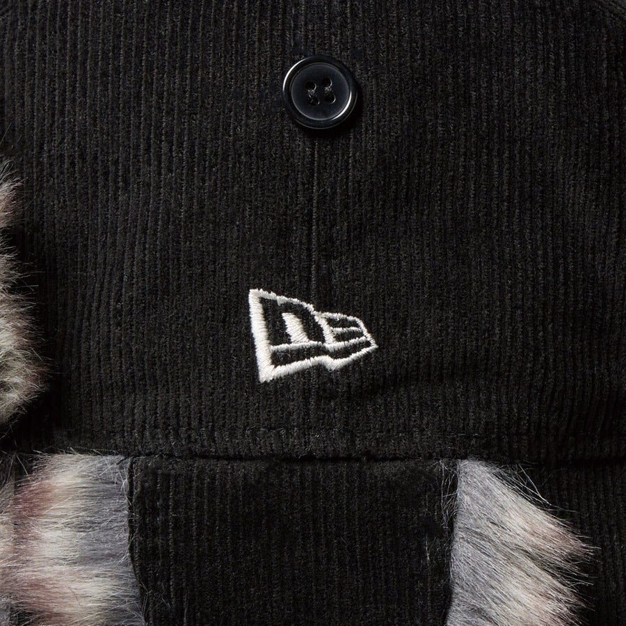 トラッパー コーデュロイ ブラック