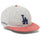 RC 9FIFTY ロサンゼルス・ドジャース ライトグレー ピンクスウェードバイザー