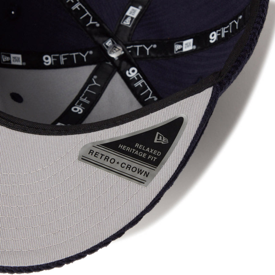 RC 9FIFTY レザーストラップ Corduroy コーデュロイ ニューヨーク・ヤンキース ネイビー