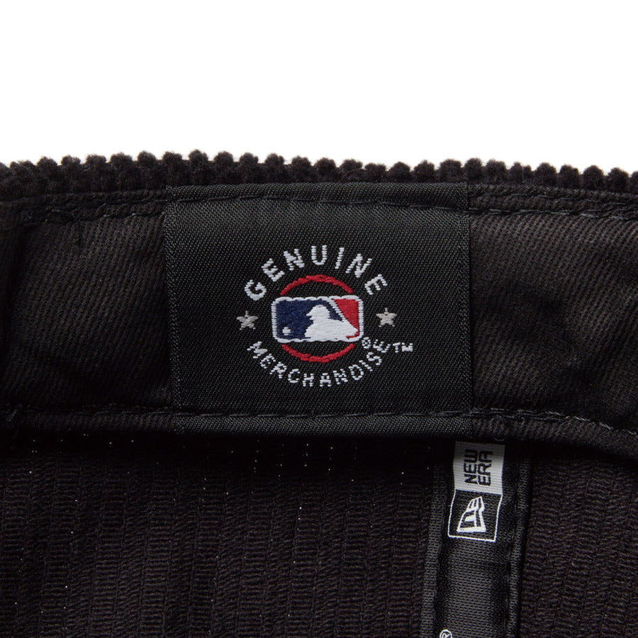 RC 9FIFTY レザーストラップ Corduroy コーデュロイ ロサンゼルス・ドジャース ブラック