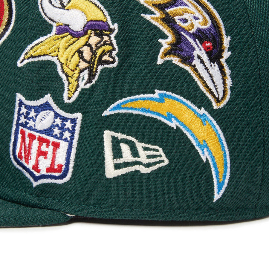 ニューエラ キャップ NEW ERA 9FIFTY Team Logo Allover NFL