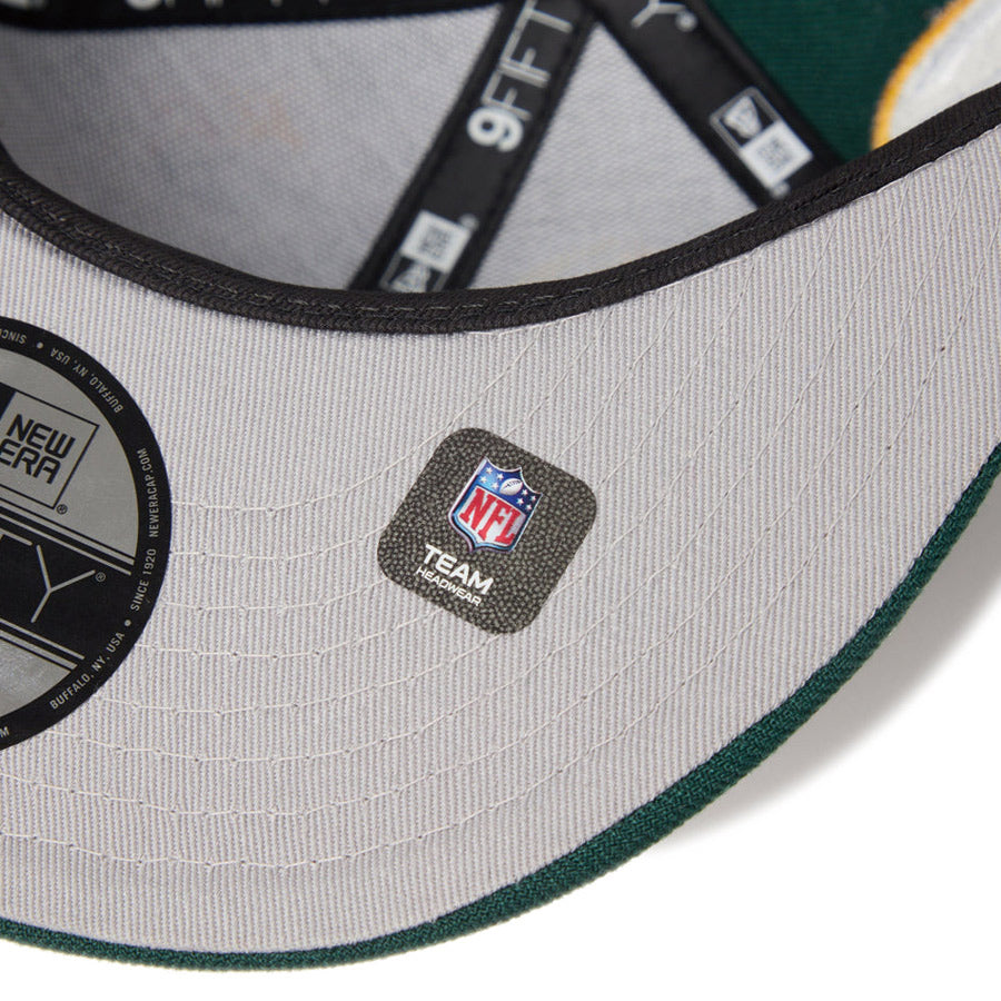 9FIFTY Team Logo Allover NFL ダークグリーン