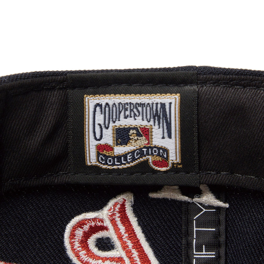 9FIFTY Team Logo Allover MLB クーパーズタウン ネイビー
