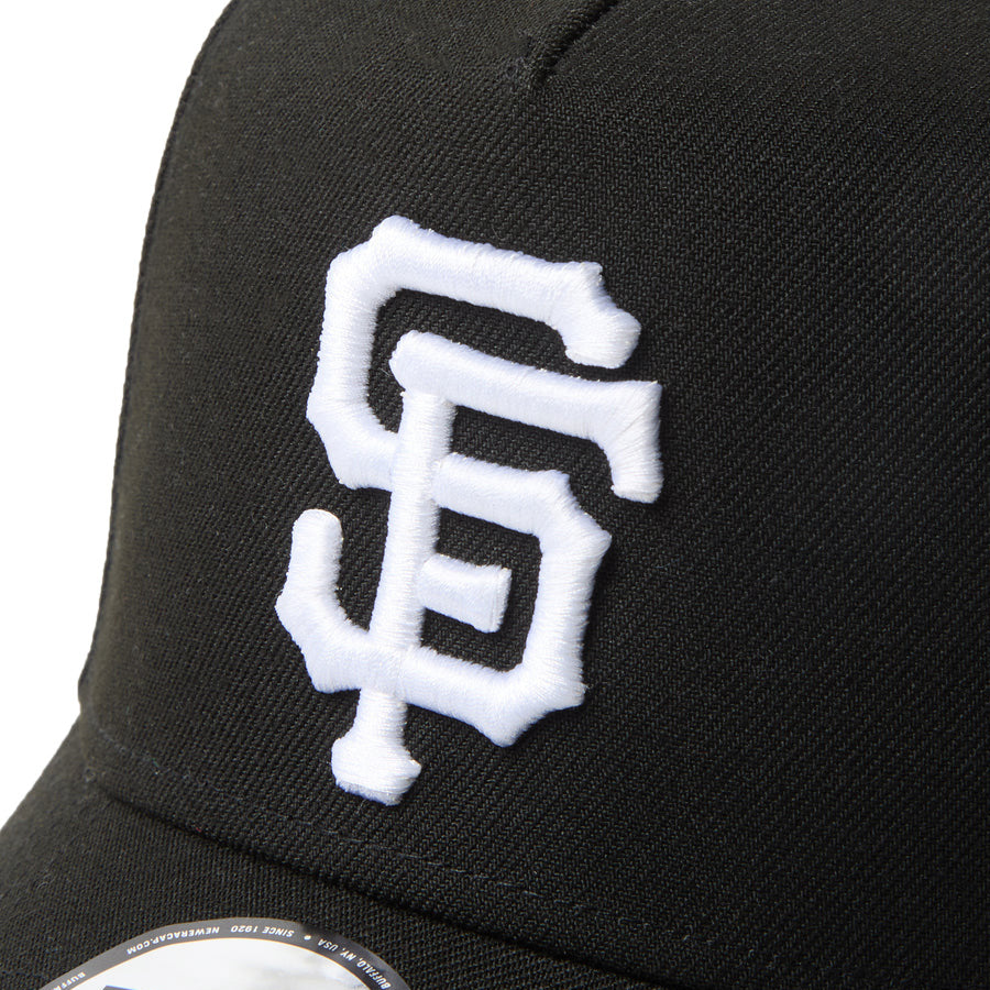 ニューエラ キャップ NEW ERA 9FORTY A-Frame MLB Black & White