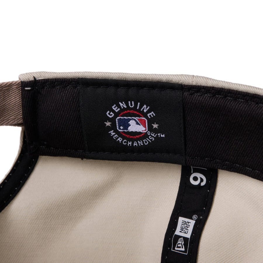 9TWENTY MLB Chain Stitch チェーンステッチ ロサンゼルス・ドジャース アイボリー/アッシュブラウン