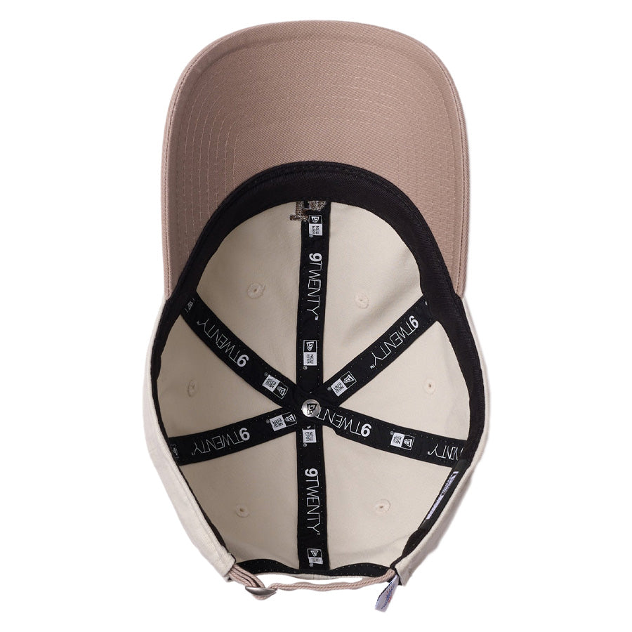 9TWENTY MLB Chain Stitch チェーンステッチ ロサンゼルス・ドジャース アイボリー/アッシュブラウン