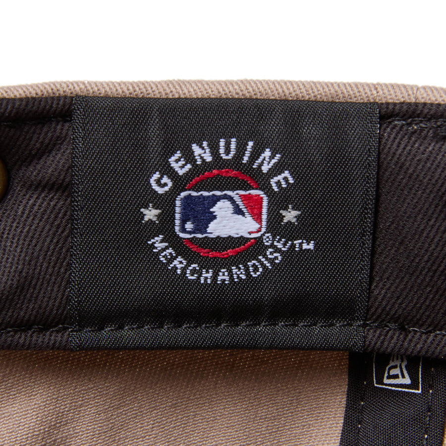 9TWENTY MLB バッターマンロゴ メタルバックル サンディエゴ・パドレス アッシュブラウン