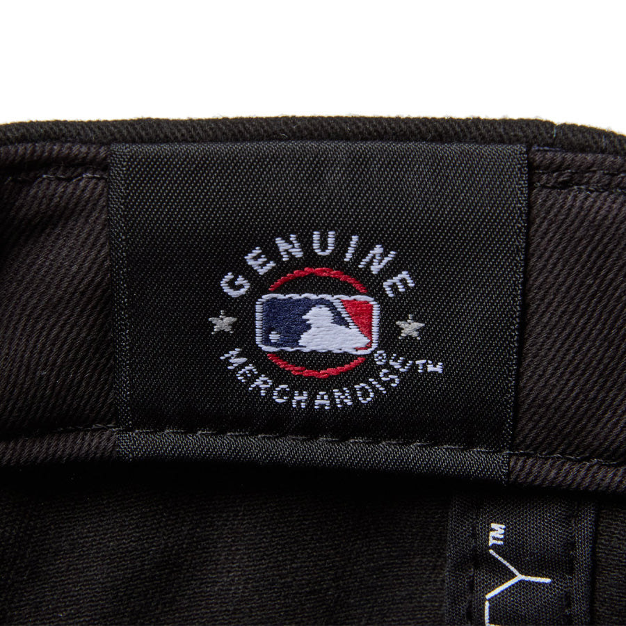 9TWENTY MLB バッターマンロゴ メタルバックル ロサンゼルス・ドジャース ブラック