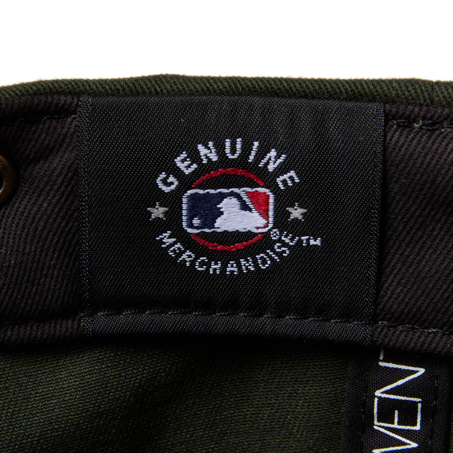 9TWENTY MLB バッターマンロゴ メタルバックル シカゴ・ホワイトソックス ダークシーウィード