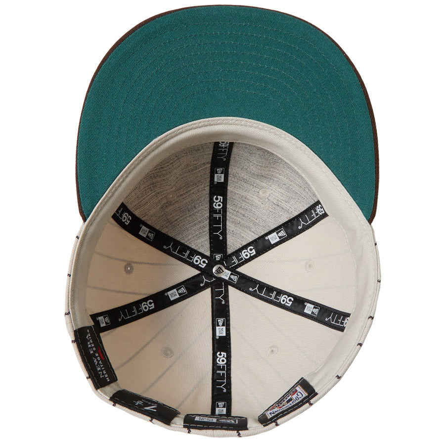 59FIFTY ソフトバックラム Heritage Collection ニューヨーク・ヤンキース クーパーズタウン ウォルナット