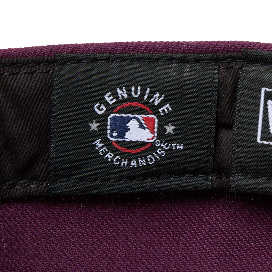 59FIFTY ソフトバックラム Color Variation ニューヨーク･ヤンキース プラム