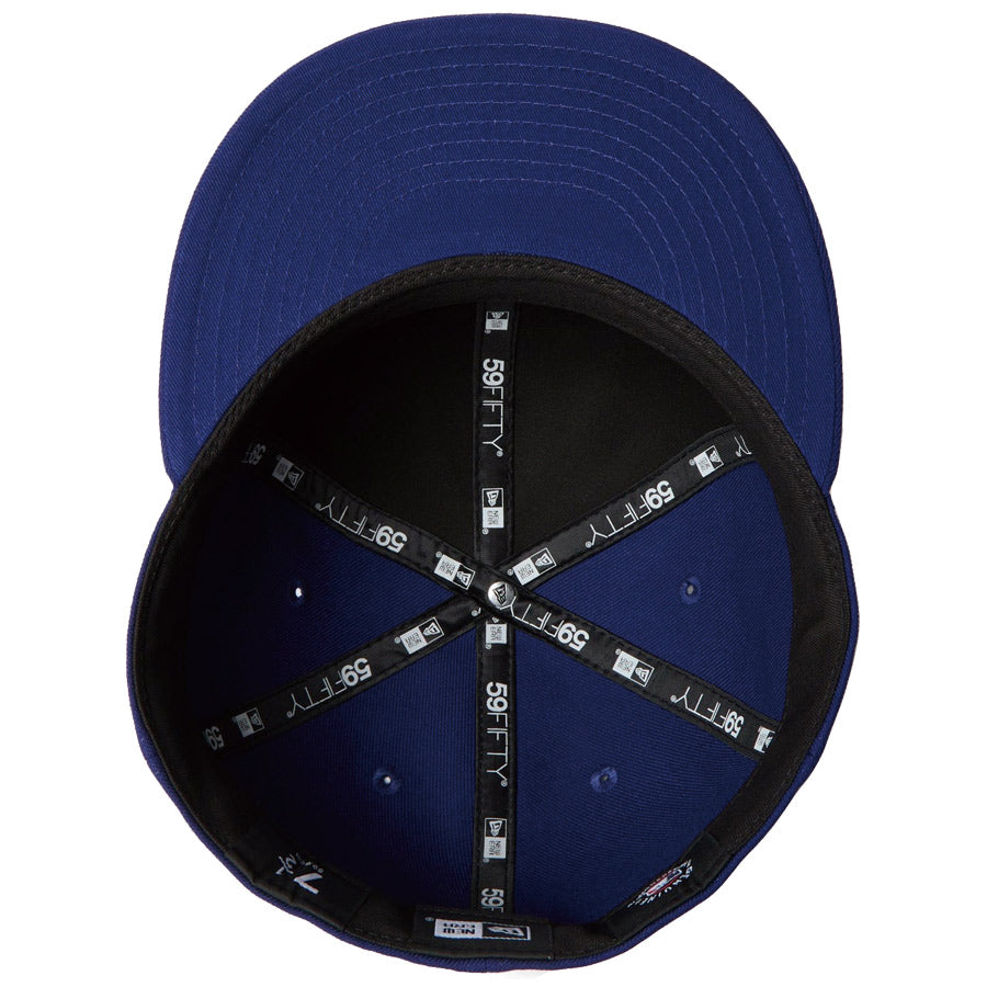 59FIFTY Rhinestone Badge ラインストーンバッジ ロサンゼルス･ドジャース ダークロイヤル