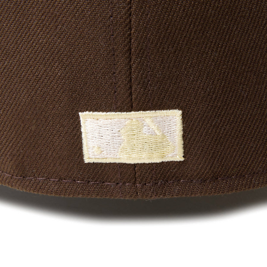 59FIFTY Cold Brew アリゾナ・ダイヤモンドバックス クーパーズタウン ウォルナット アイボリー