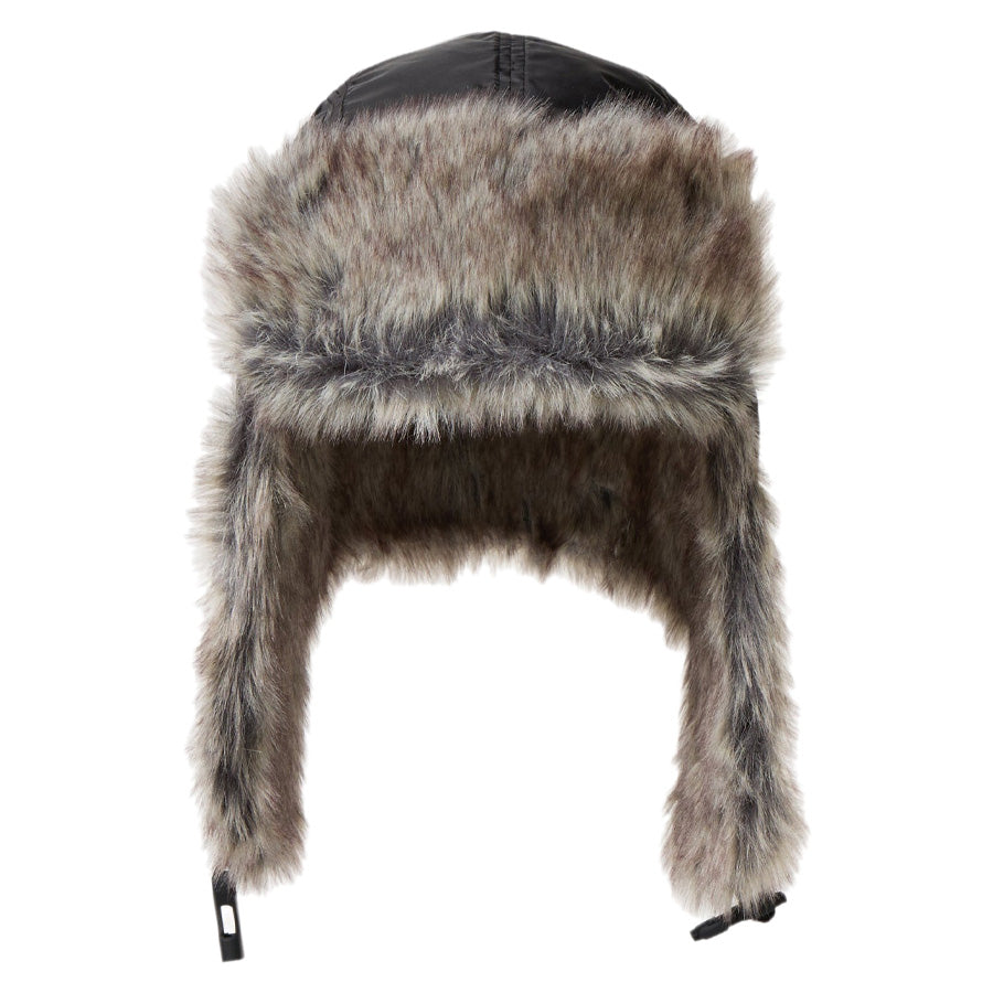 トラッパー Dogear Water Repellent ファー ブラック | アウトドア