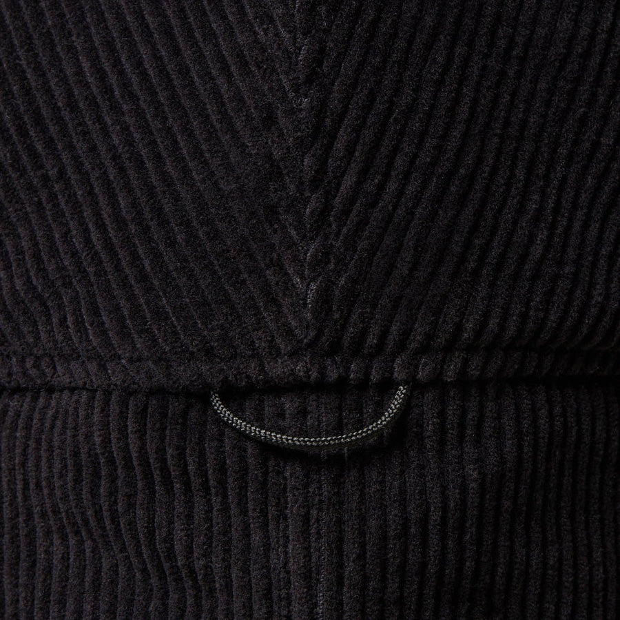 トラッパー 8W Corduroy コーデュロイ Minkfleece ブラック | アウトドア